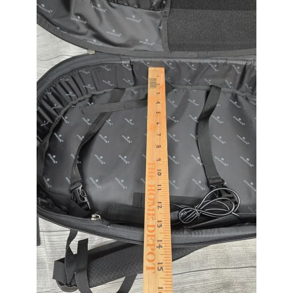 Smacircle backpack Gray. NWT. Holds S1 Foldable Bike (Not Included) #12015